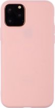 Schokbestendig Frosted TPU-beschermhoesje voor iPhone 12 Pro Max (roze)