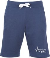 FitProWear Sweatshort Heren Donkerblauw Maat M - Korte Broek - Joggingbroek - Katoen - Jogpant - Trainingsbroek - Korte joggingbroek - Sweatshort - Jogginsbroek kort - Korte broek mannen - korte trainingsbroek