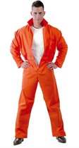 Guirca - Boef Kostuum - Amerikaanse Gevangene Guantanamo - Man - oranje - Maat 54-56 - Carnavalskleding - Verkleedkleding