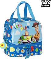 Lunchtrommel Toy Story Let's Play Blauw (20 x 20 x 15 cm)