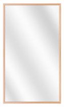 Spiegel met Luxe Aluminium Lijst - Beuken - 40 x 120 cm