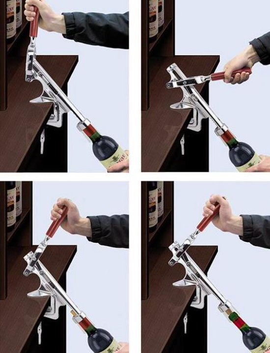2Pcs Ouvre-bouteilles de bière à vin en acier inoxydable portables avec porte-clés Tire-bouchons multifonctionnels pour cuisines restaurants cafés pique-niques en plein air 