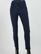 Dames tregging Marly L/XL - Navy - Luxe & Comfort - Hoge Taille