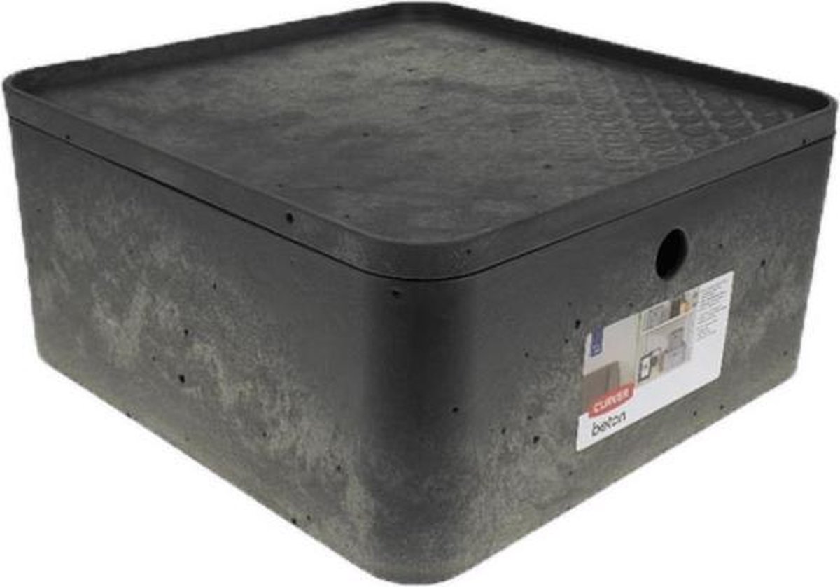 Curver beton box XS 3 liter - Coppens Warenhuis