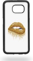 Golden lips Telefoonhoesje - Samsung Galaxy S6