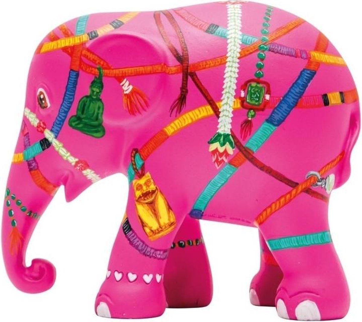 Elephant Parade Amulet 10 cm Handgemaakt Olifantenstandbeeld Multi