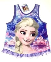 Disney Frozen Top - met tule  - paars - maat 116 (6 jaar)