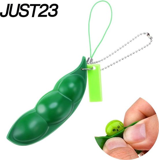 JUST23 Pea popper - Fidget toys - Pop it - Pea popper fidget - Groen - 2 +  1 gratis | bol.com