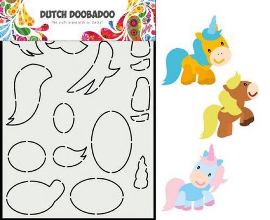 DDBD Card Art Built up Paard