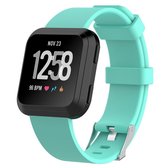Fitbit Versa 2 Sport Band Met Gesp   Licht Blauw - Maat: ML