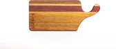 OEDOE Borrelplank - Serveerplank - Hardhout  - 36x16cm - Vervaardigd uit dode boomstammen - Basra locus