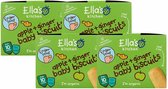 4x Ella's kitchen Babykoekjes 10+ m Appel Gember