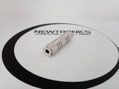 Newtronics Audio adapter 3.5mm vrouwelijk - 3.5mm vrouwelijk - stereo