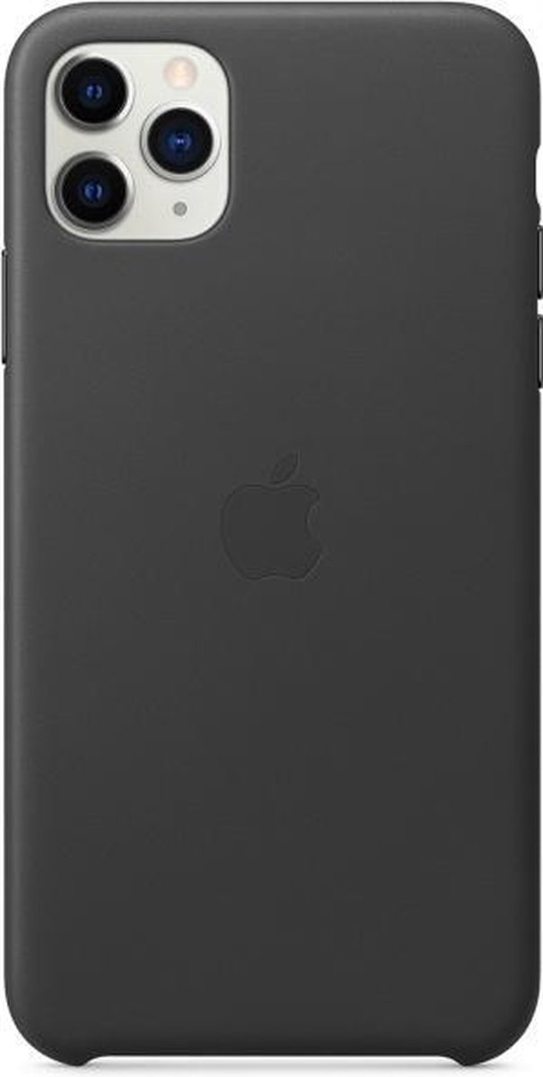 Apple - Leren Hoesje - iPhone 11 Pro Max - Zwart