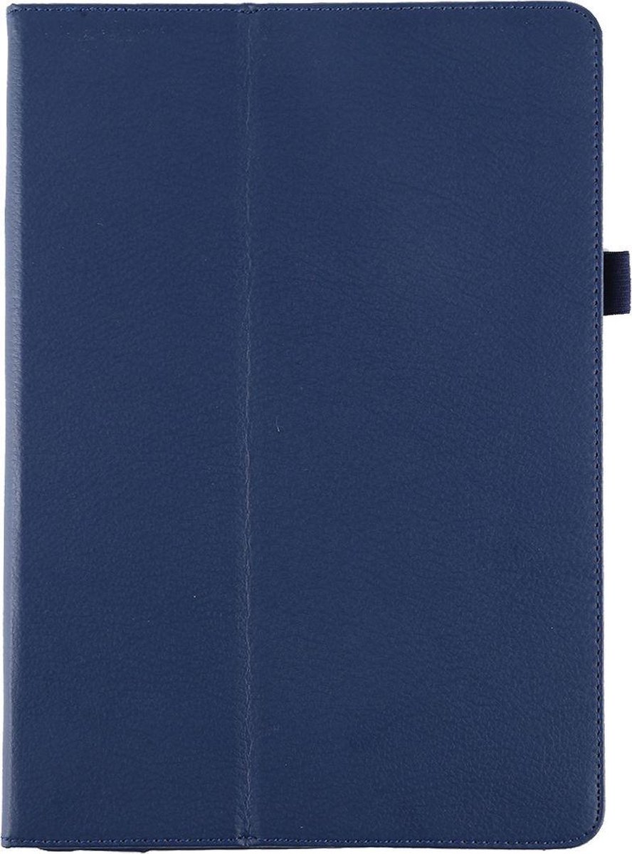 Mobigear Tablethoes geschikt voor Apple iPad 9 (2021) Hoes | Mobigear Classic Bookcase + Stylus Houder - Donkerblauw