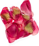 108x Donker roze strooi rozenblaadjes decoratie - Huwelijk/bruiloft/trouwerij versieringen