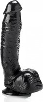 XXLTOYS - Helory - Dildo - Inbrenglengte 23 X 5.3 cm - Black - Uniek Design Realistische Dildo – Stevige Dildo – voor Diehards only - Made in Europe