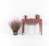 Boho Ibiza - Roze Sidetable met Lades