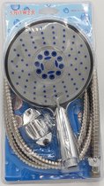 Douchekop met doucheslang set 14 cm