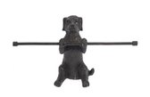 Sieradenhouder Hond zwart, 16x5,8x9,3cm