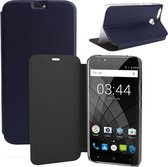 OCUBE voor OUKITEL U22 (MPH1798) Spring Texture horizontale flip lederen tas met houder (donkerblauw)