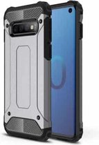 Magic Armor TPU + PC combinatiehoes voor Galaxy S10 (grijs)