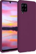 kwmobile telefoonhoesje geschikt voor Samsung Galaxy A42 5G - Hoesje voor smartphone - Back cover in bordeaux-violet