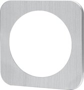 Afdekraam - Aigi Jura - 1-voudig - Rond - Aluminium - Zilver