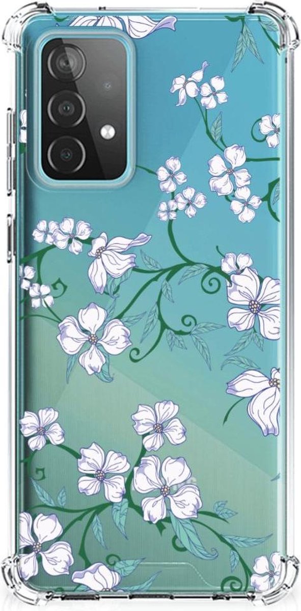 Samsung Galaxy A52 4G/5G Uniek Case Blossom White