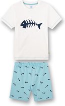 Sanetta pyjama korte broek Fishbone 128