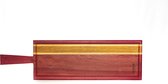 OEDOE Borrelplank - Serveerplank - Hardhout -  78 x 21 (cm) - Vervaardigd uit dode boomstammen- XL - Purperhart