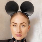 Kinky Diva - Minnie Mouse Oren Fetish Fetisj Kinky Hoofdband Diadeem Kunstleer