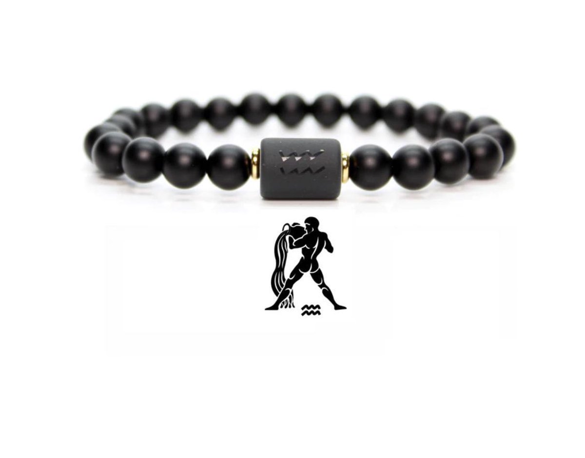 Cabantis Horoscoop Kralen Armband|Horoscoop|Armband Dames|Armband Heren| Aquarius|Waterman