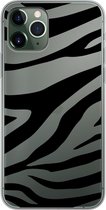 Apple iPhone 11 Pro  - Smart cover - Zwart - ZebraPrint