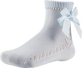 iN ControL 883-2pack jacquard-doublebow socks SOFT BLUE 31/34