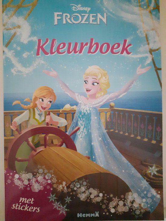 Frozen-Kleurboek met stickers. | bol.com