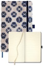 Castelli notitieboek A5 - Milano - Shibori medium - ontworpen en gemaakt in Italië - 240 pagina's - gelinieerd - leeslint - opberg vak - 21 x 13 x 1.5 cm - bloemen