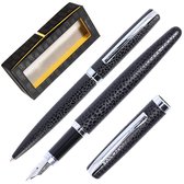 ONLINE Schreibgeräte ONL34572 Vulpen/Balpen set Eleganza Leather Style