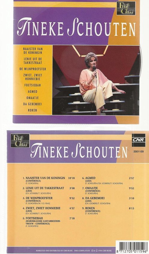 Tineke Schouten First Class
