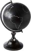 Riviera Maison - Vasco da Gama Globe - Wereldbol - Dia 31 cm - Zwart