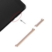 Aan / uit-knop en volumeknop voor Geschikt voor Xiaomi Mi 6 (goud)