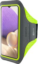 Mobiparts Comfort Fit Sport Armband Samsung Galaxy A32(2021)  5G Neon Green