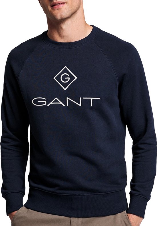 Gant Trui - Mannen - donkerblauw | bol.com