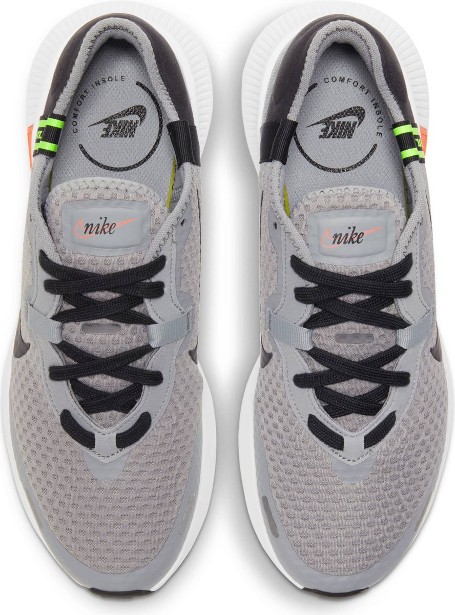 Nike Reposto Heren Sneakers - Particle Grey/Black-Hyper Crimson - Maat 44.5  | bol.com