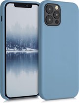 kwmobile telefoonhoesje voor Apple iPhone 12 / 12 Pro - Hoesje met siliconen coating - Smartphone case in antieksteen