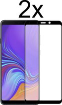 Samsung A9 2018 Screenprotector - Beschermglas Samsung Galaxy A9 2018 screen protector - Full cover - 2 stuks