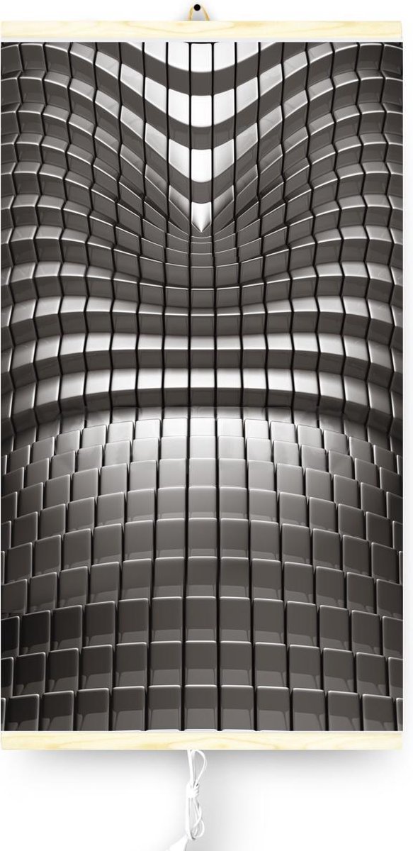 TRIO Infrarood, flexibel verwarmingspaneel - TRIO EO400 patroon 7 abstract, - 430W - afmetingen 100x57cm