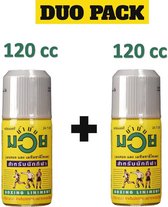 Namman Muay™ - DUA PACK -  2 STUKS -  2 x 120 ml - Thaise olie voor kickboksers - Muay Thaise Massage Olie