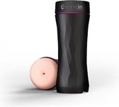 Mystim Opus E - Masturbator - Anus - Toys voor heren - Kunstvagina - Beige - Discreet verpakt en bezorgd