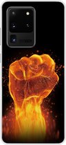 Samsung Galaxy S20 Ultra - Smart cover - Transparant - Firefist